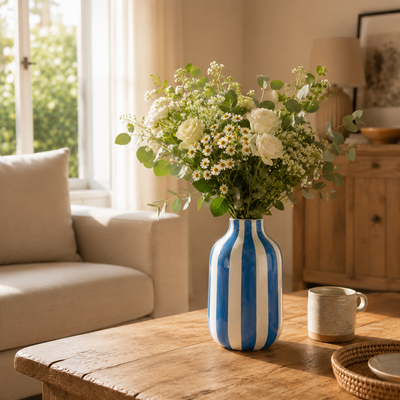 Vase bleu