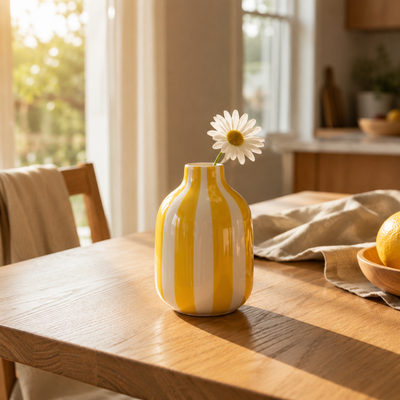 Vase jaune