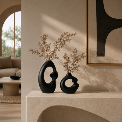 Vase noir